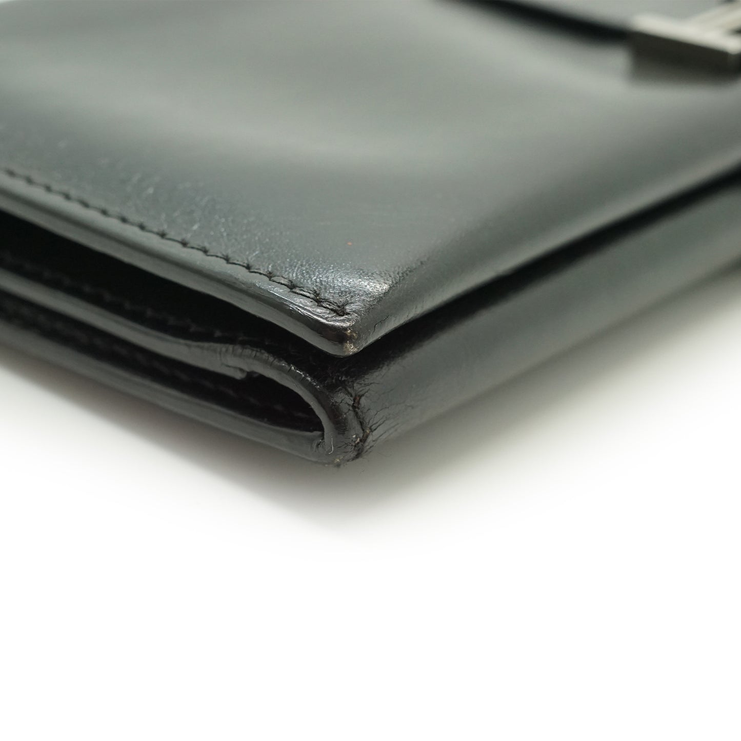 Bearn Calfskin Trifold Long Wallet