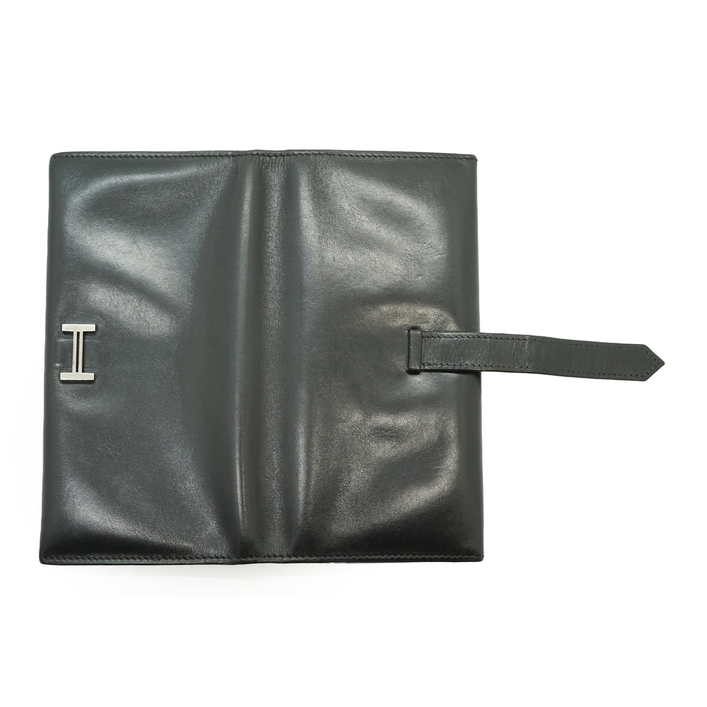 Bearn Calfskin Trifold Long Wallet