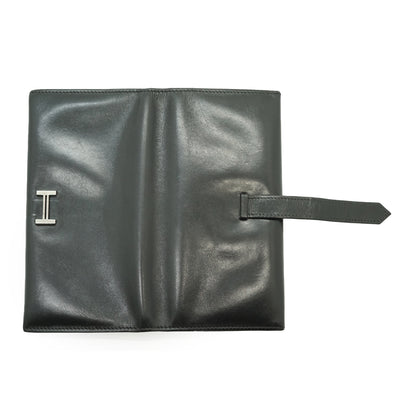 Bearn Calfskin Trifold Long Wallet