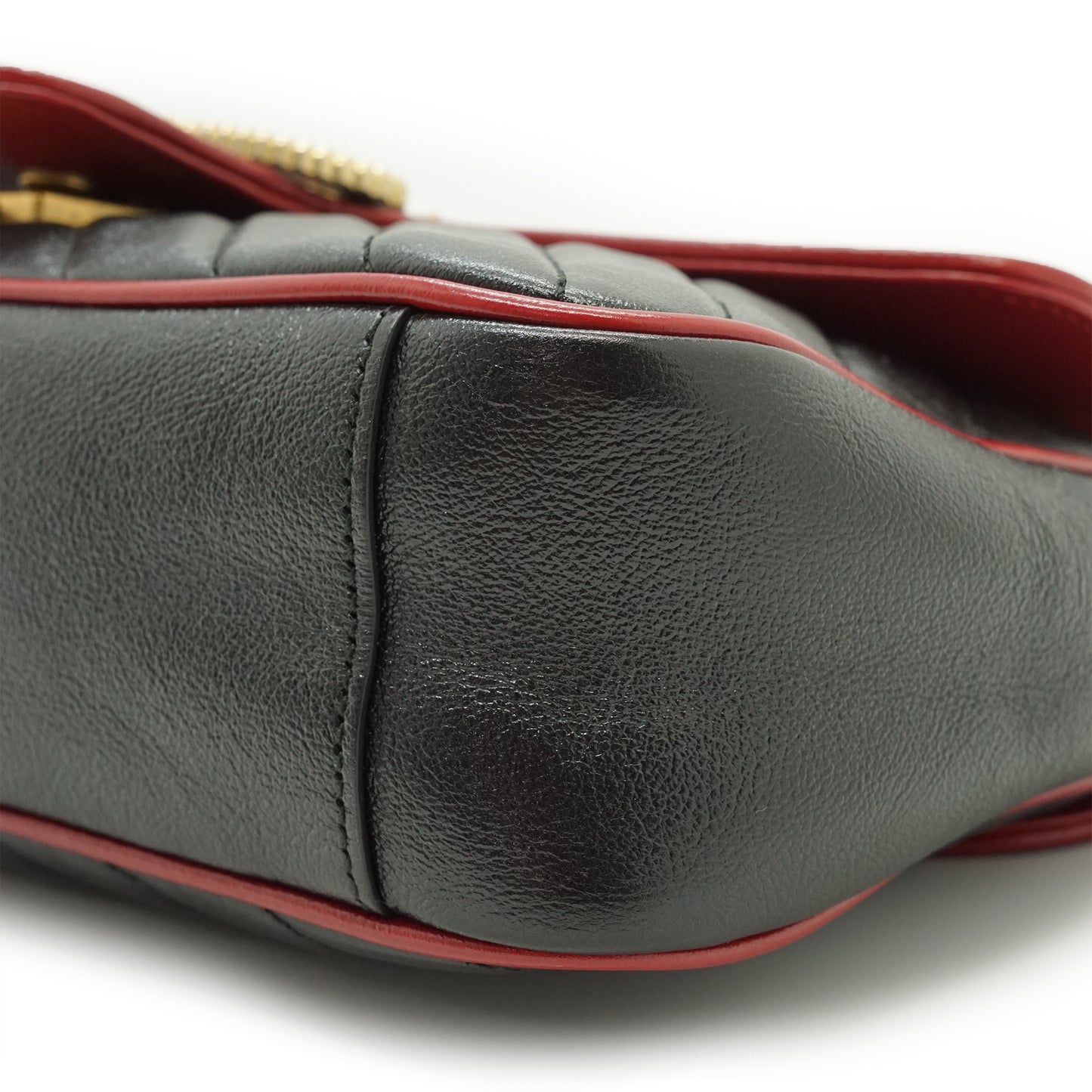 GG Marmont Torchon Bicolor Small Chain Shoulder Bag