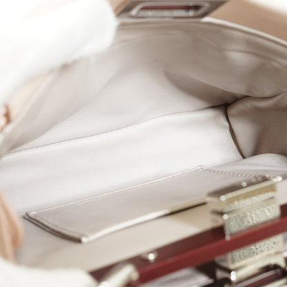 Peekaboo Mini Nappa Colorblock Plaster Banana