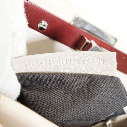 Peekaboo Mini Nappa Colorblock Plaster Banana