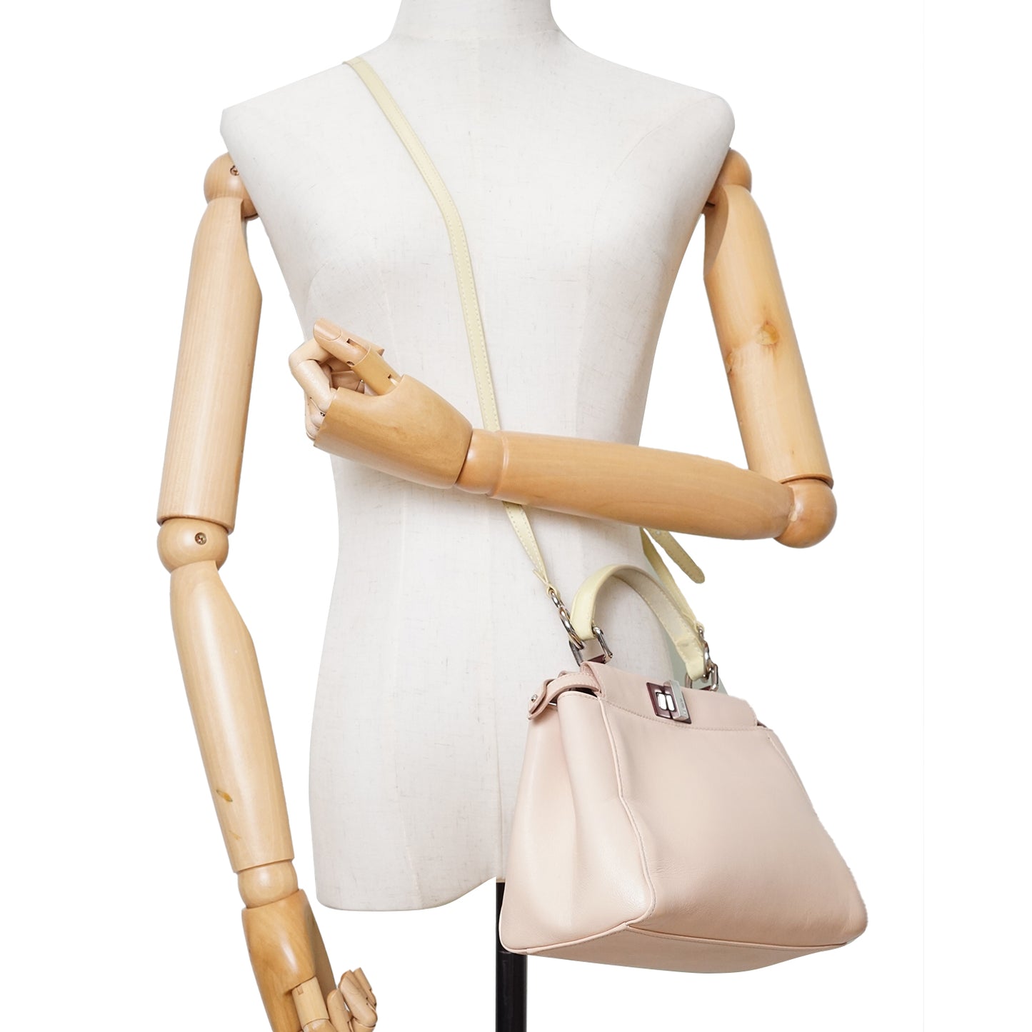 Peekaboo Mini Nappa Colorblock Plaster Banana