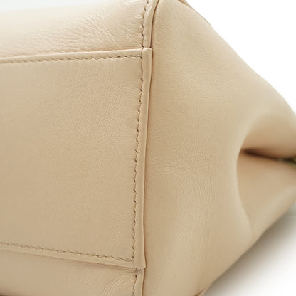 Peekaboo Mini Nappa Colorblock Plaster Banana