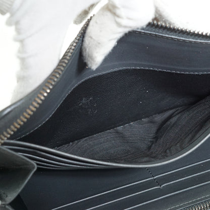 Intrecciato Zip Around Long Wallet