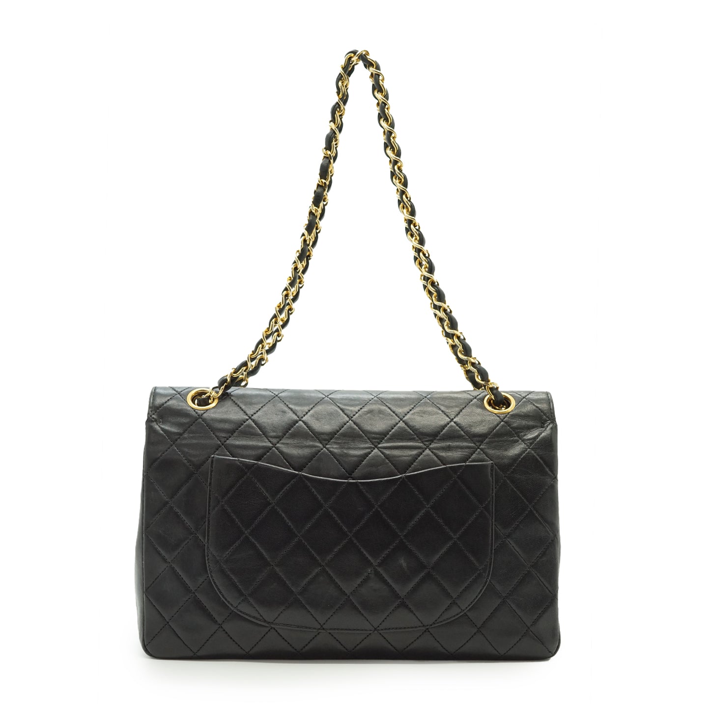 Double Flap Matelasse 25 Lambskin Chain Shoulder Bag