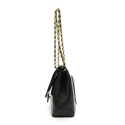 Double Flap Matelasse 25 Lambskin Chain Shoulder Bag