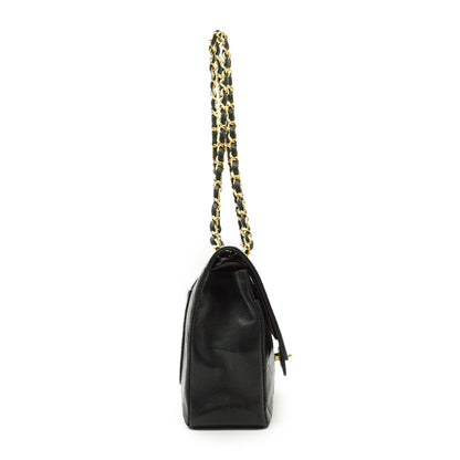Double Flap Matelasse 25 Lambskin Chain Shoulder Bag