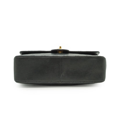 Double Flap Matelasse 25 Lambskin Chain Shoulder Bag