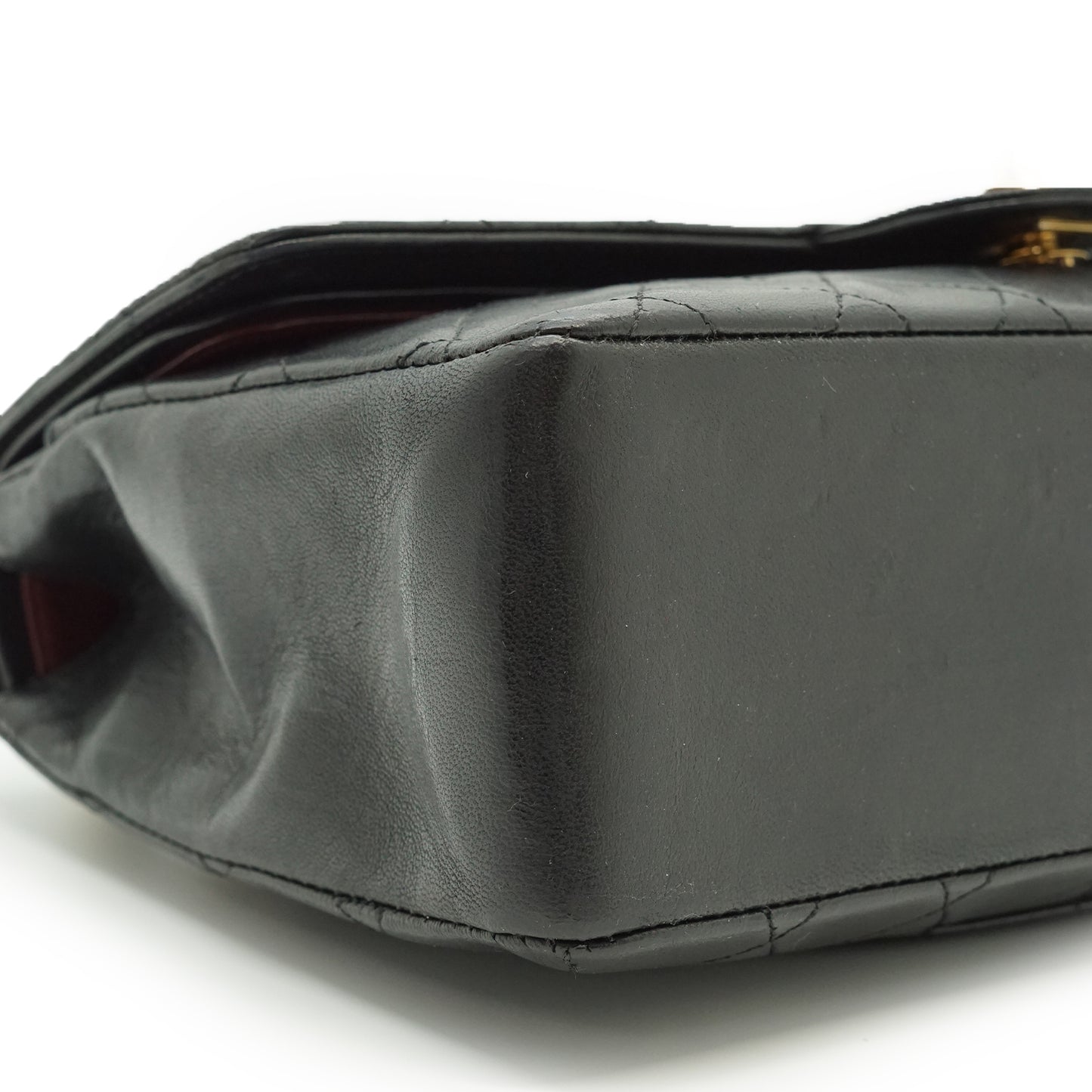 Double Flap Matelasse 25 Lambskin Chain Shoulder Bag