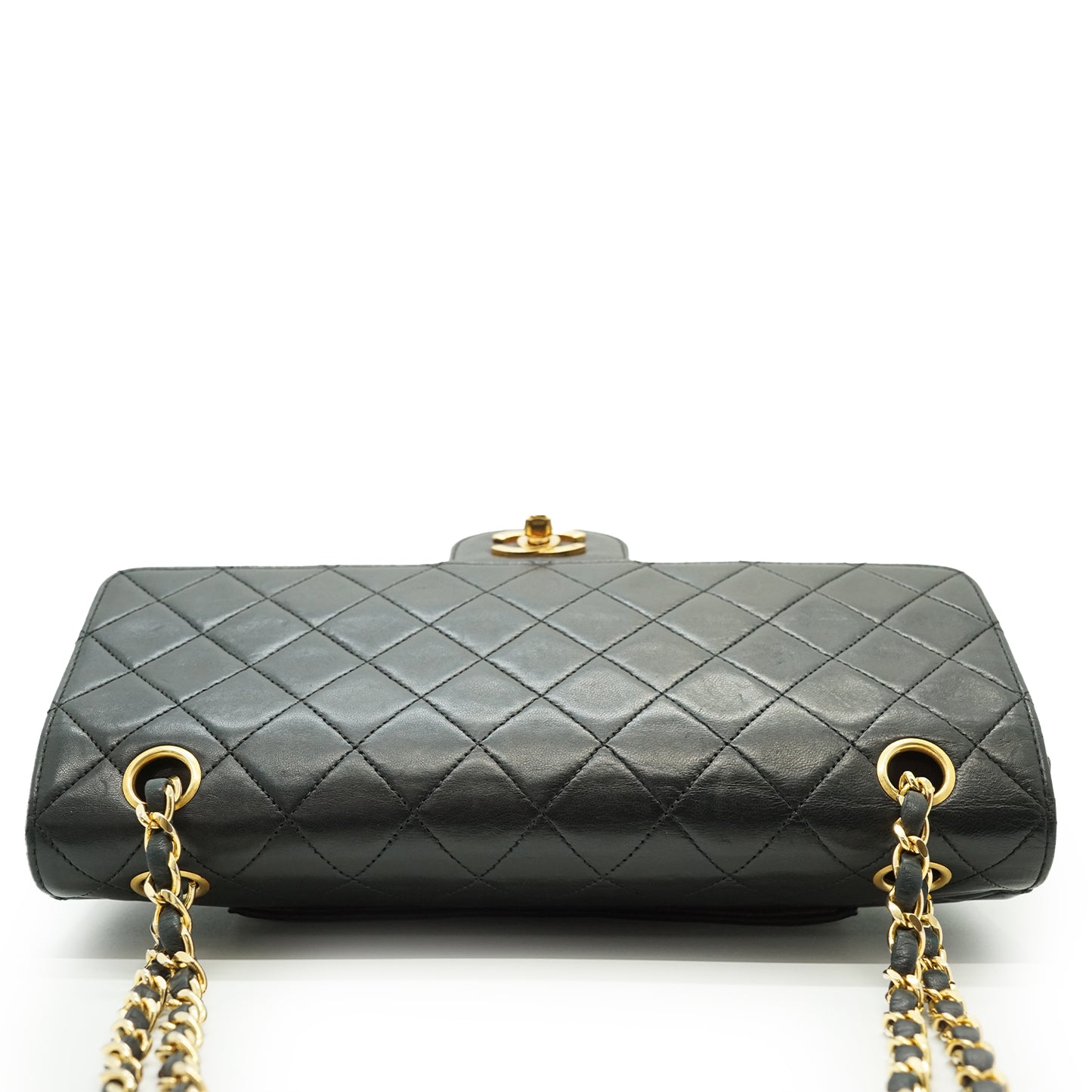 Double Flap Matelasse 25 Lambskin Chain Shoulder Bag