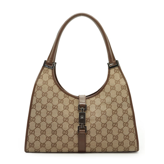 Vintage GG Canvas Jackie Shoulder Bag