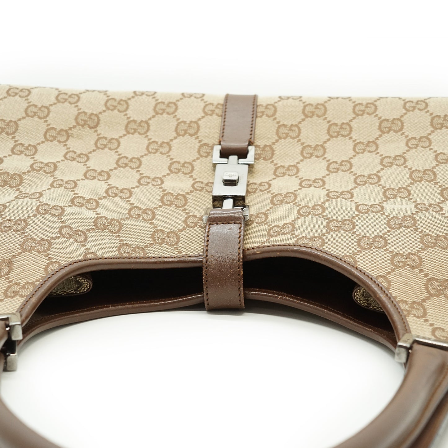 Vintage GG Canvas Jackie Shoulder Bag