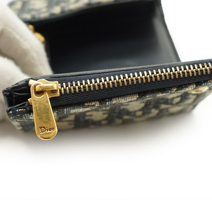 Oblique Saddle Lotus Wallet