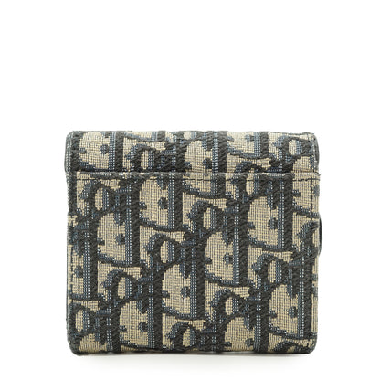 Oblique Saddle Lotus Wallet