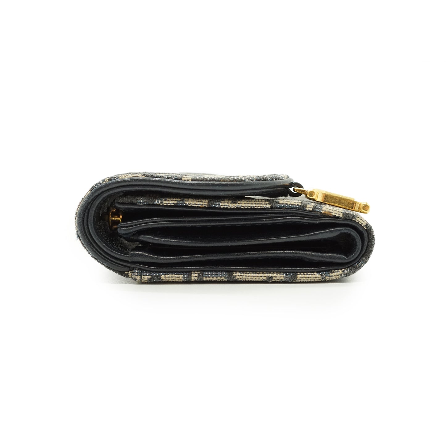 Oblique Saddle Lotus Wallet