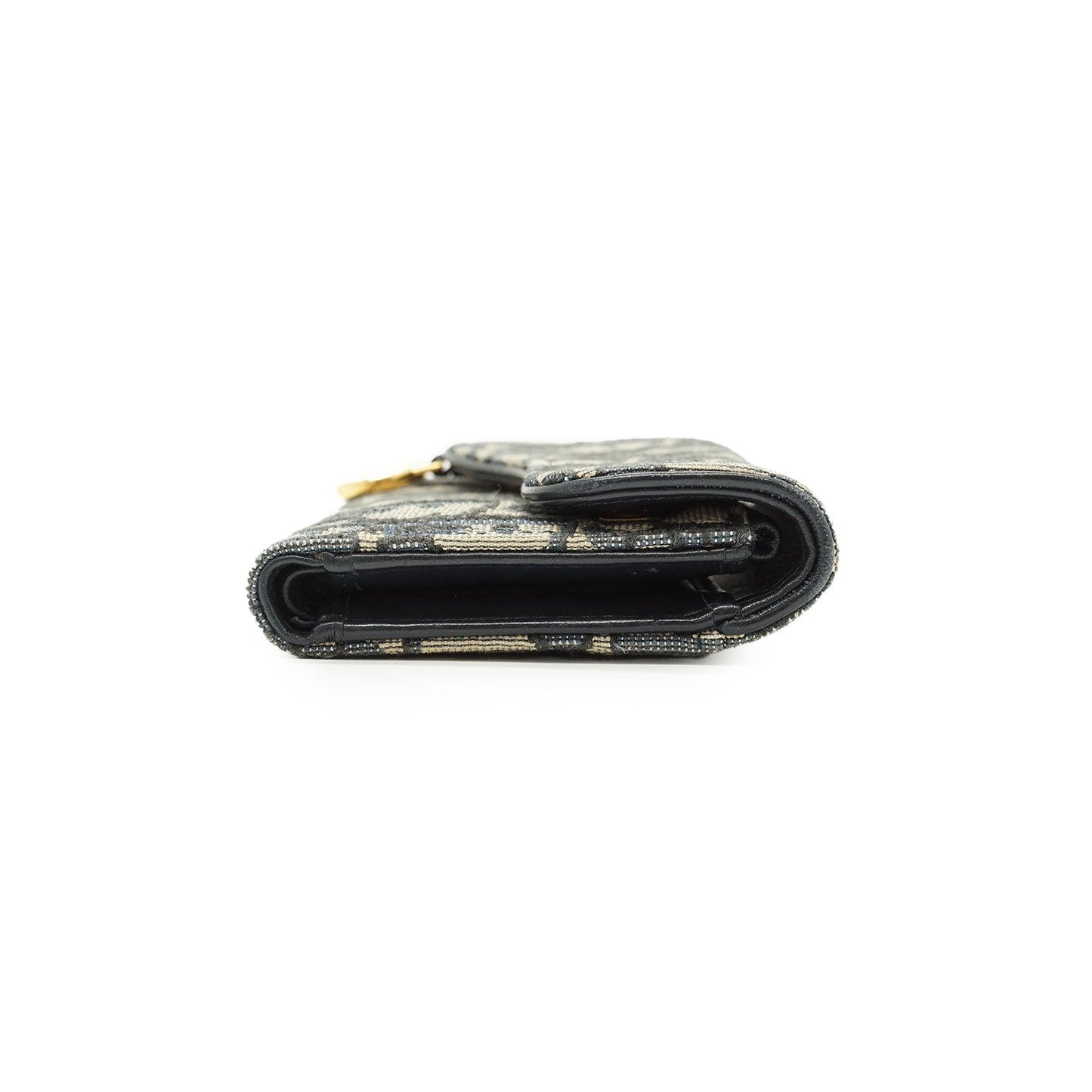 Oblique Saddle Lotus Wallet