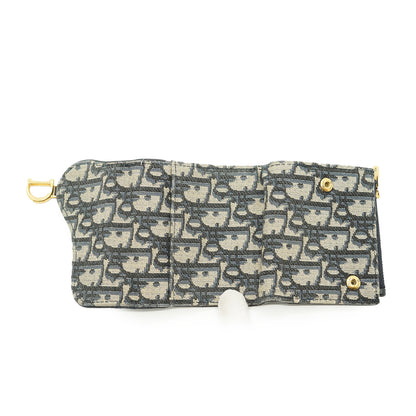 Oblique Saddle Lotus Wallet