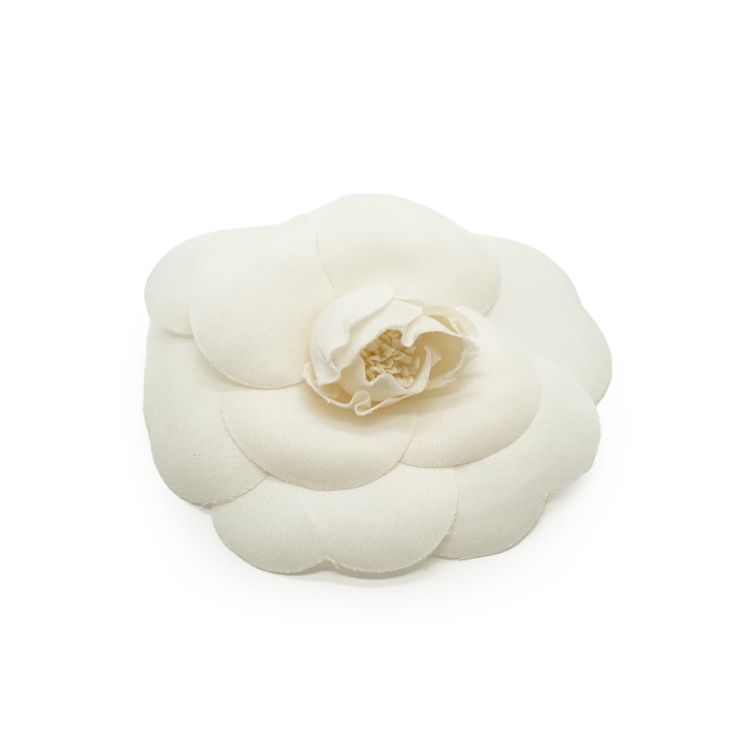 Camellia Corsage Organza Brooch
