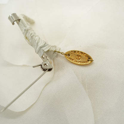 Camellia Corsage Organza Brooch