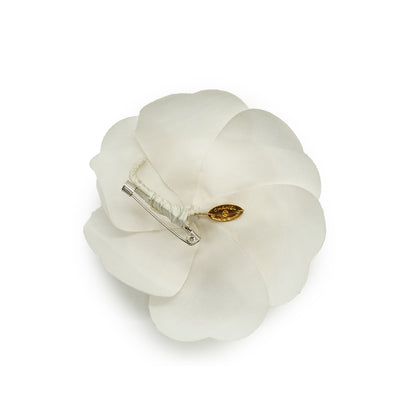 Camellia Corsage Organza Brooch