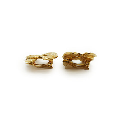 CC Matelasse Clip-on Earrings GP