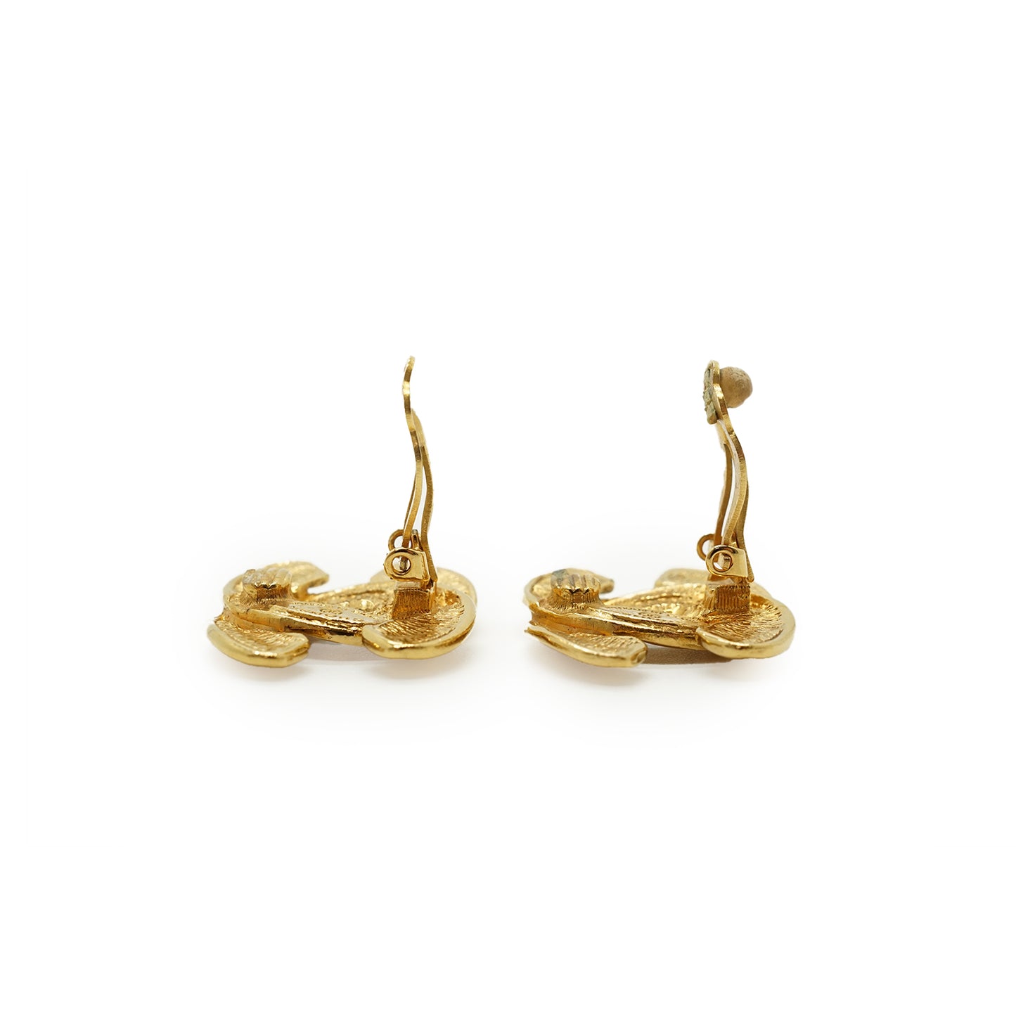 CC Matelasse Clip-on Earrings GP