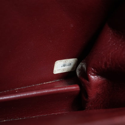 Vintage Lambskin Matelasse Single Flap Chain Shoulder Bag