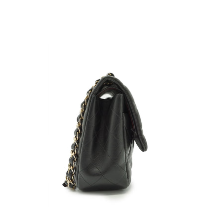 Lambskin Matelasse Classic Jumbo 30 Double Flap Chain Shoulder Bag