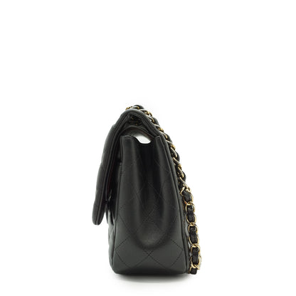 Lambskin Matelasse Classic Jumbo 30 Double Flap Chain Shoulder Bag