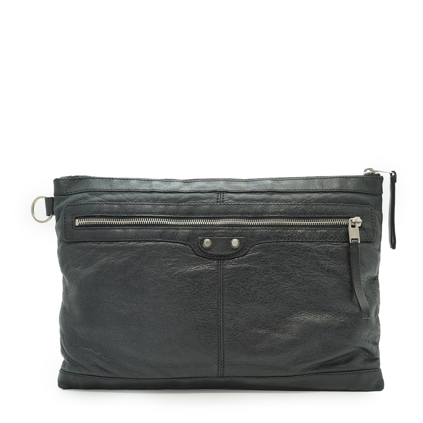 Lambskin Clip Clutch L