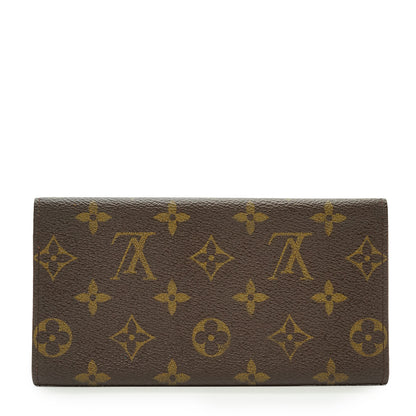 Monogram Portefeuille 3 Cartes Credit Yen Long Wallet