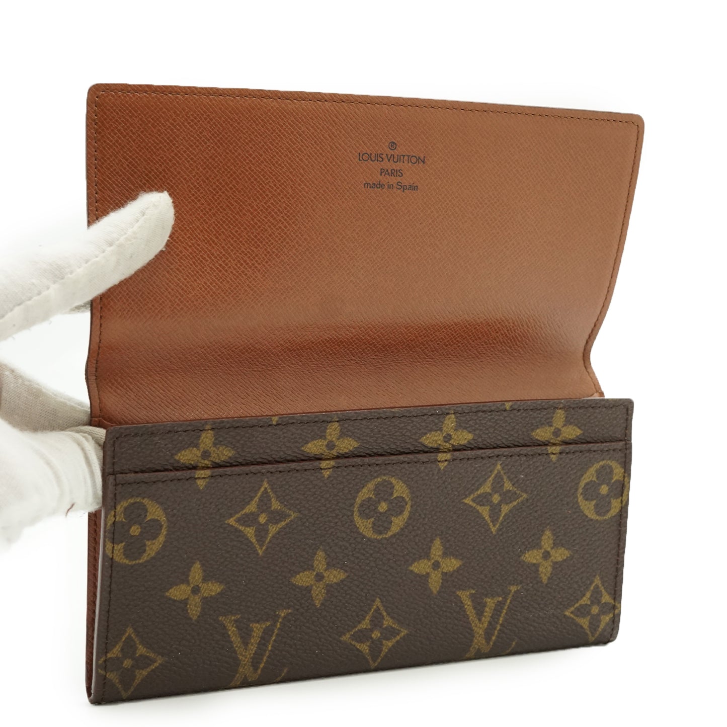 Monogram Portefeuille 3 Cartes Credit Yen Long Wallet