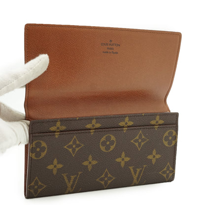 Monogram Portefeuille 3 Cartes Credit Yen Long Wallet