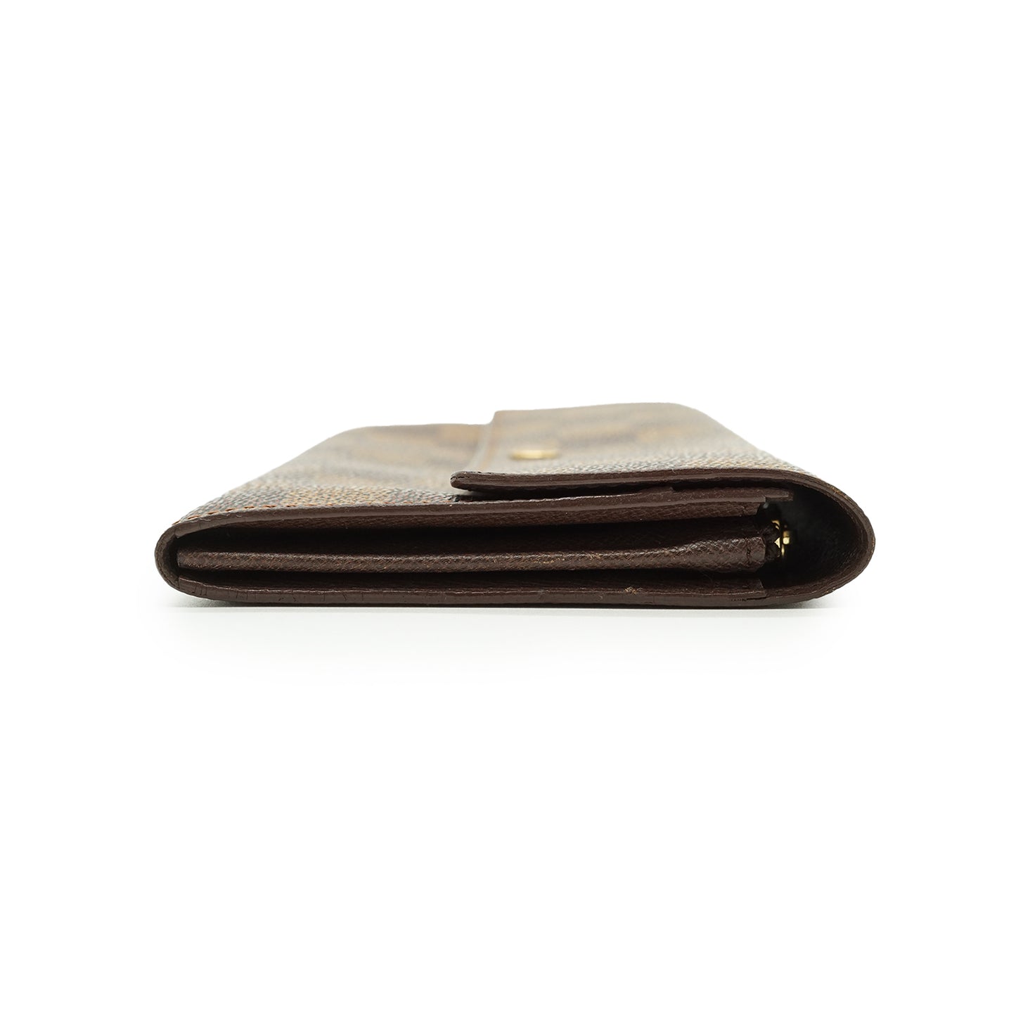 Damier Ebene Porte Monnaie Credit Long Wallet