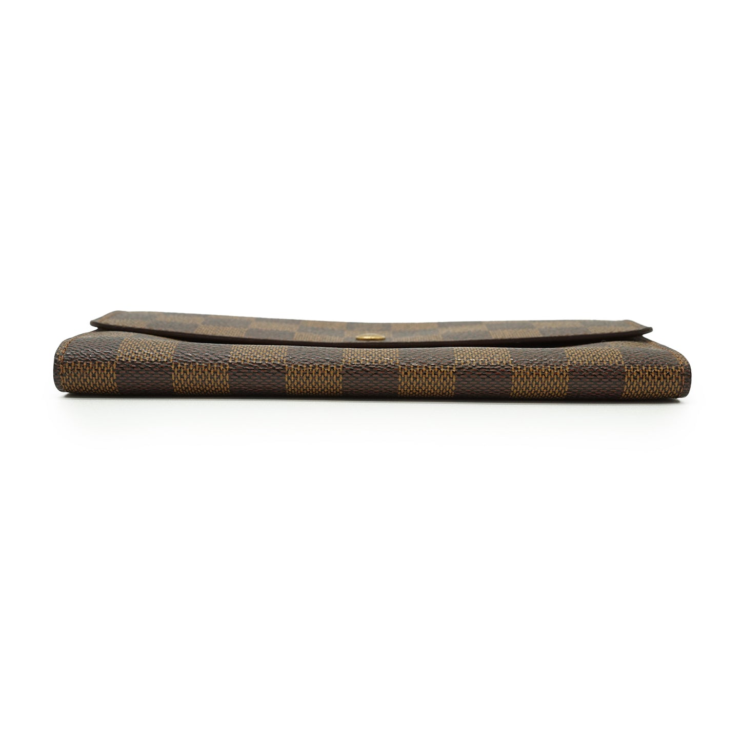 Damier Ebene Porte Monnaie Credit Long Wallet