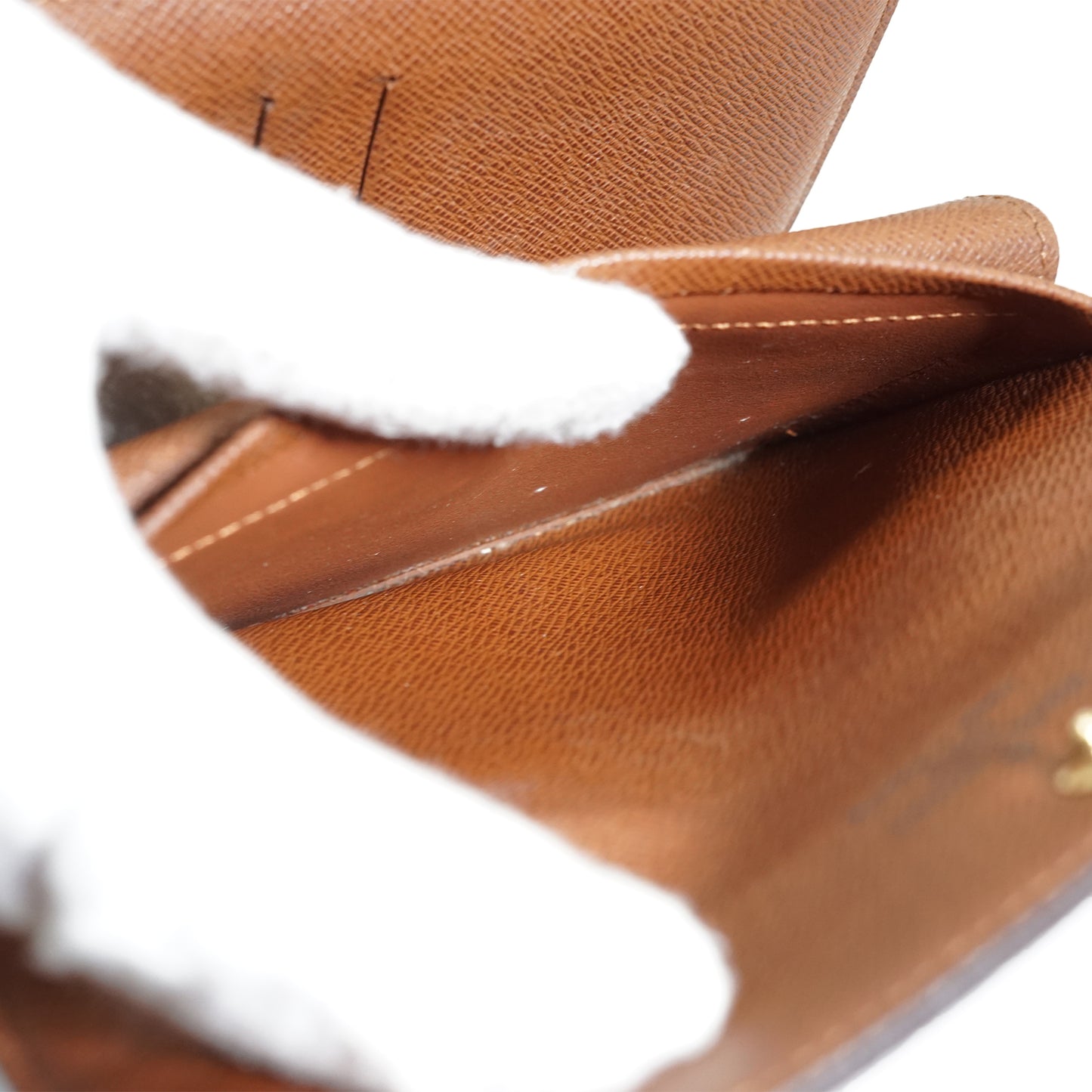 Monogram Porte Tresor Etui Chequier Trifold Wallet