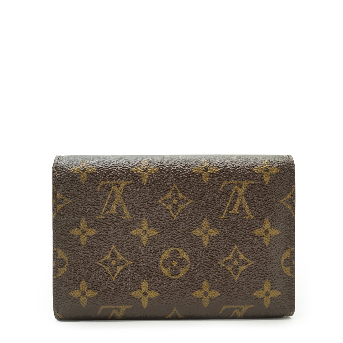 Monogram Porte Tresor Etui Chequier Trifold Wallet