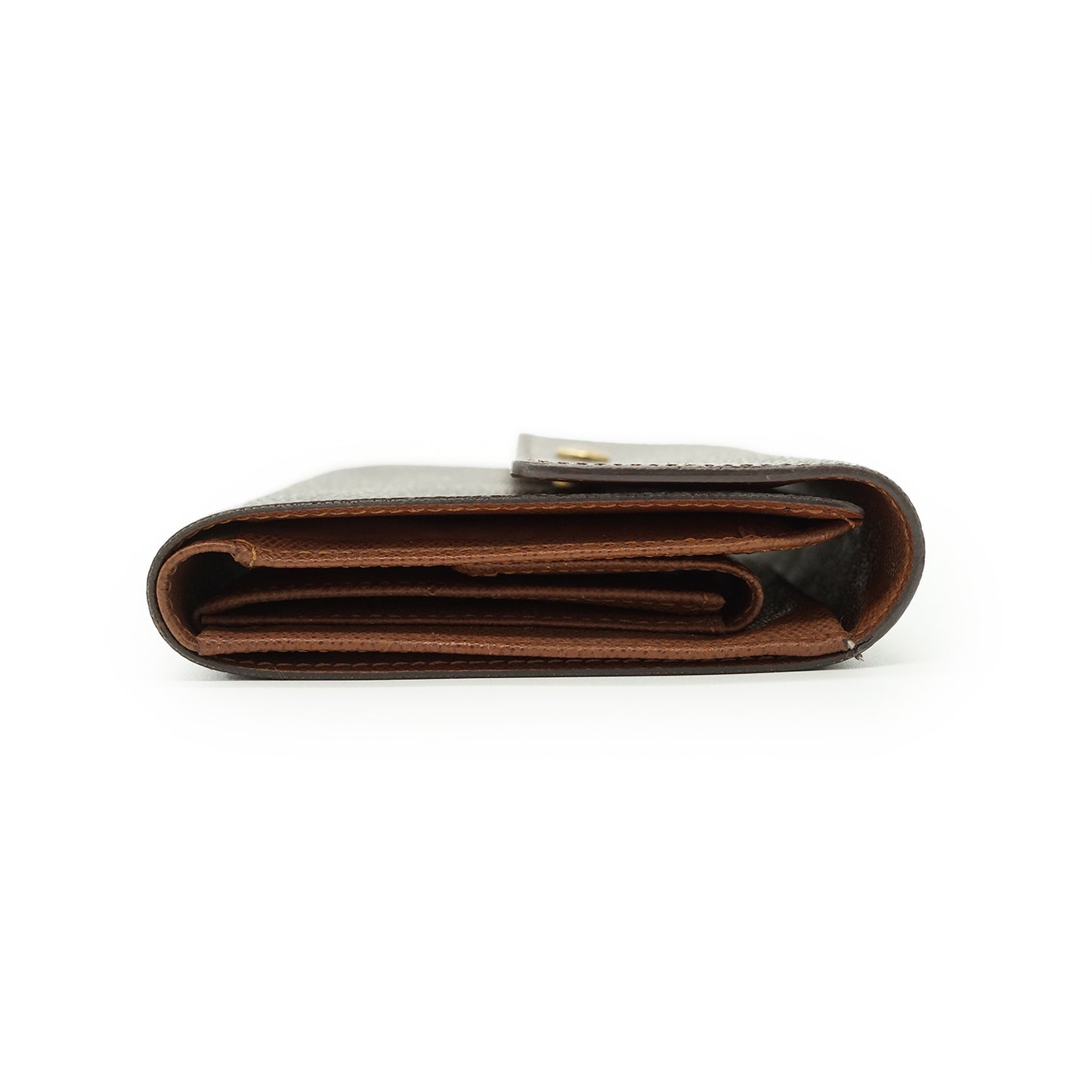 Monogram Porte Tresor Etui Chequier Trifold Wallet