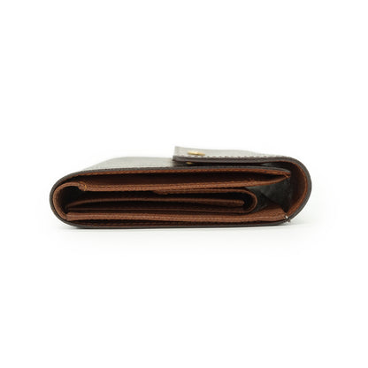 Monogram Porte Tresor Etui Chequier Trifold Wallet