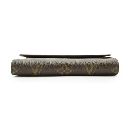 Monogram Porte Tresor Etui Chequier Trifold Wallet