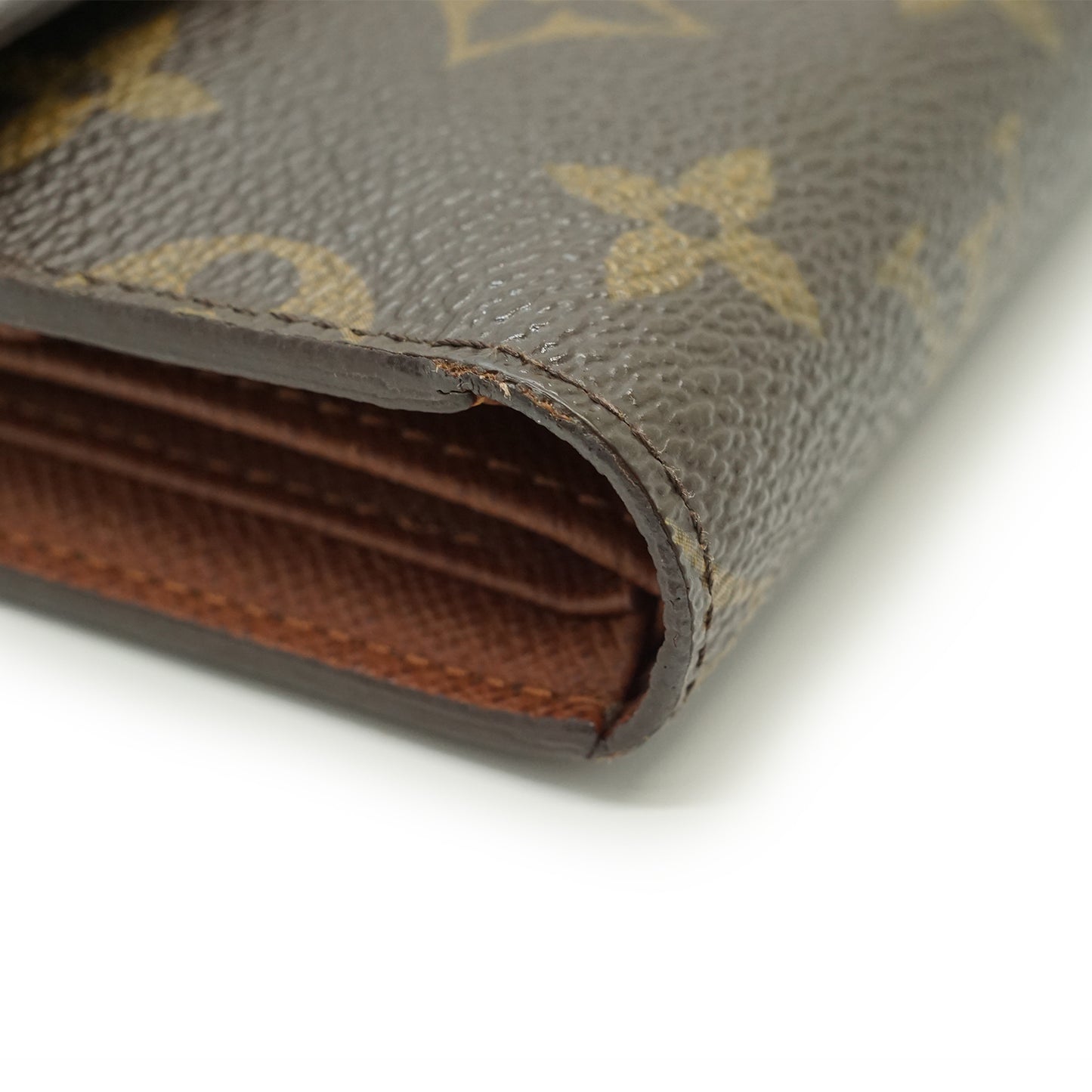 Monogram Porte Tresor Etui Chequier Trifold Wallet