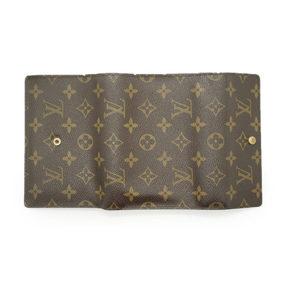 Monogram Porte Tresor Etui Chequier Trifold Wallet