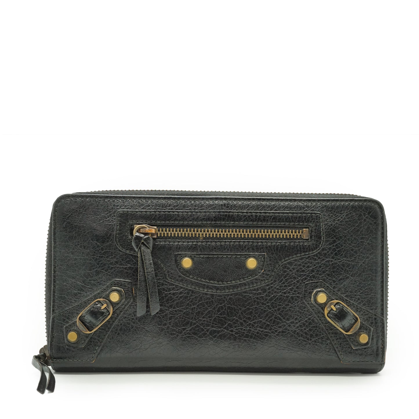 Le City Arena Lambskin Zip Around Long Wallet