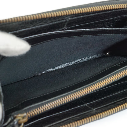 Le City Arena Lambskin Zip Around Long Wallet