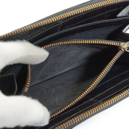 Le City Arena Lambskin Zip Around Long Wallet