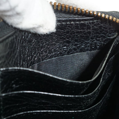 Le City Arena Lambskin Zip Around Long Wallet