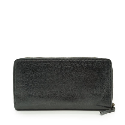 Le City Arena Lambskin Zip Around Long Wallet
