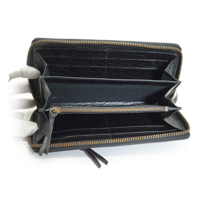 Le City Arena Lambskin Zip Around Long Wallet
