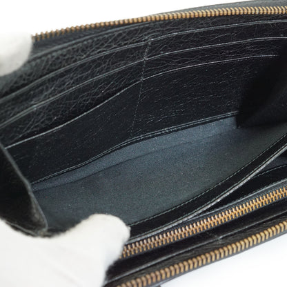 Le City Arena Lambskin Zip Around Long Wallet